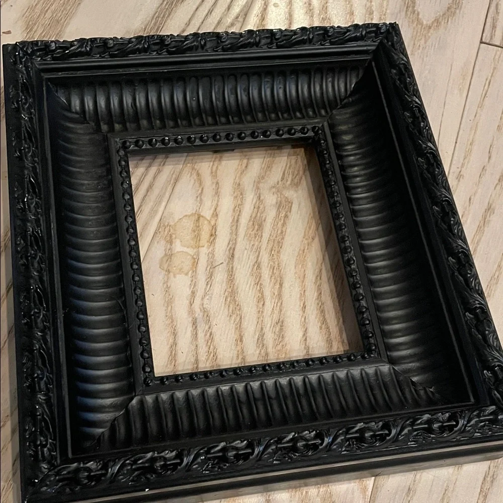 Black Picture Frame Set wood frames